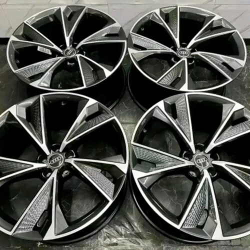 Audi RS7 OEM wheels rims 22×10.5+18 5×112 Q7 Q8 S6 S7 RS6 RS7