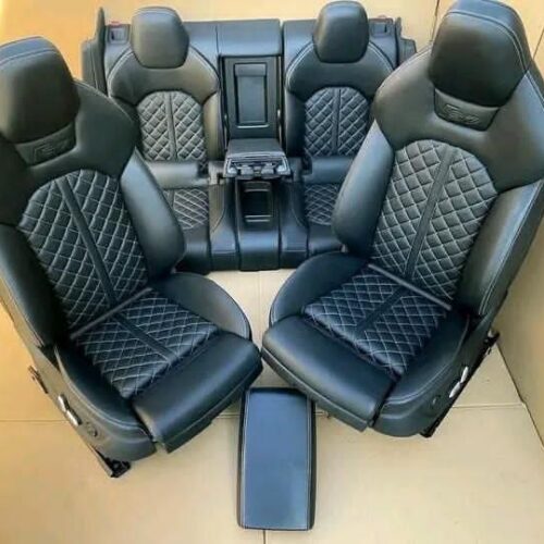 Audi Leather Seats Black s7